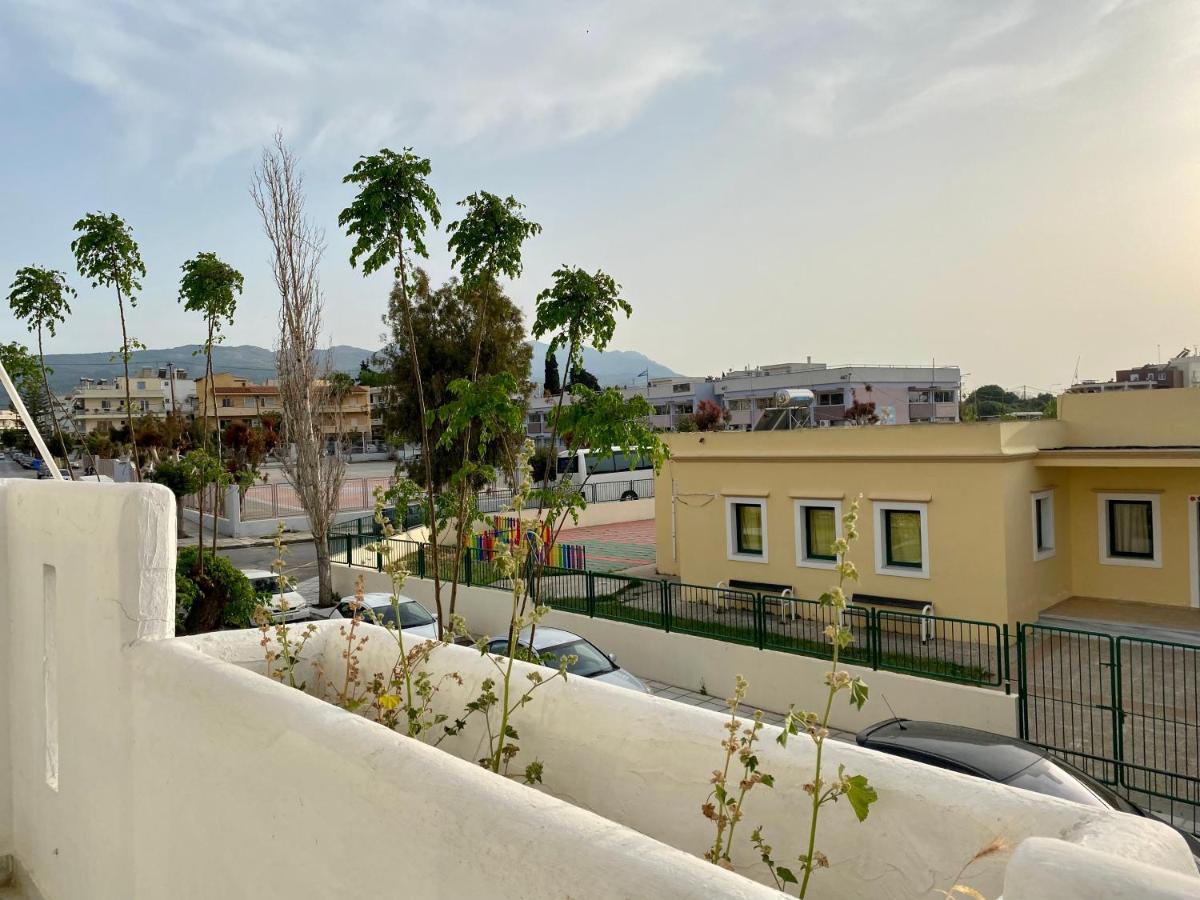 Central, Sunny & Spacious Apartment, In Kos, "1" Exteriör bild